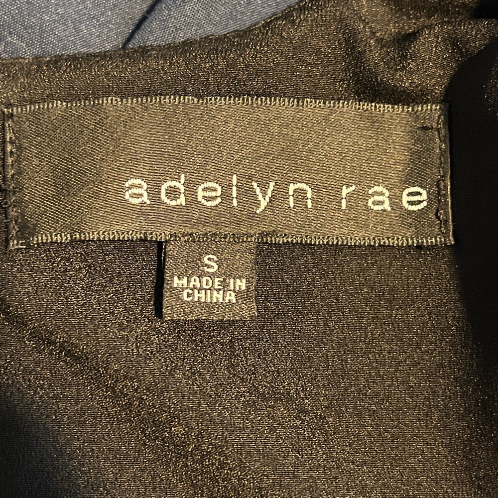 Adelyn Rae Black High Low Mini Dress Small - Picture 6 of 8